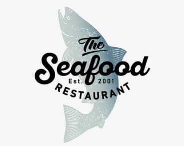 Логотип ресторана морской еды